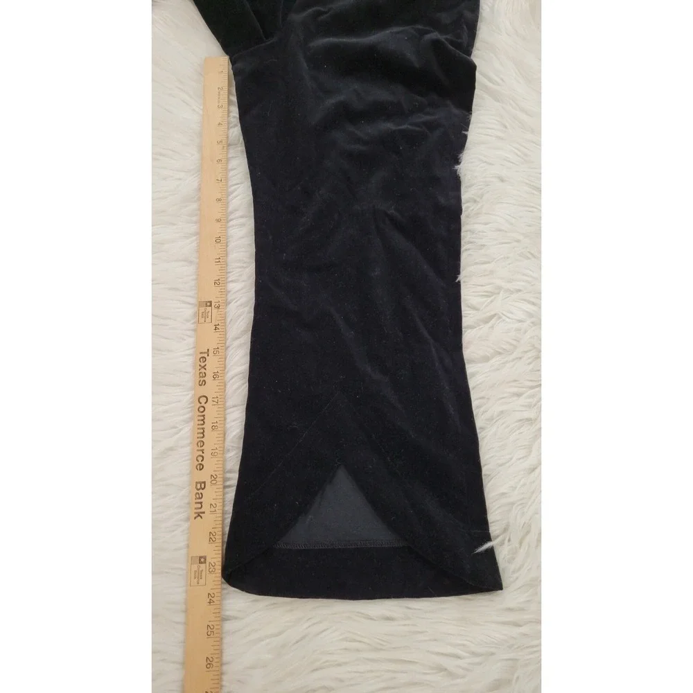 Velvet Black‎ High-Waisted Cropped Wide Leg Pants Vintage Rare 90s Y2K